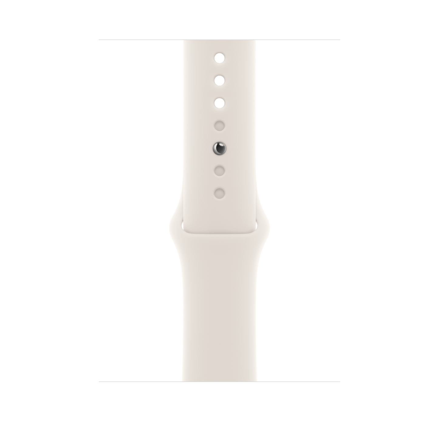 Apple Watch 46mm Sportarmband, polarstern - S/M