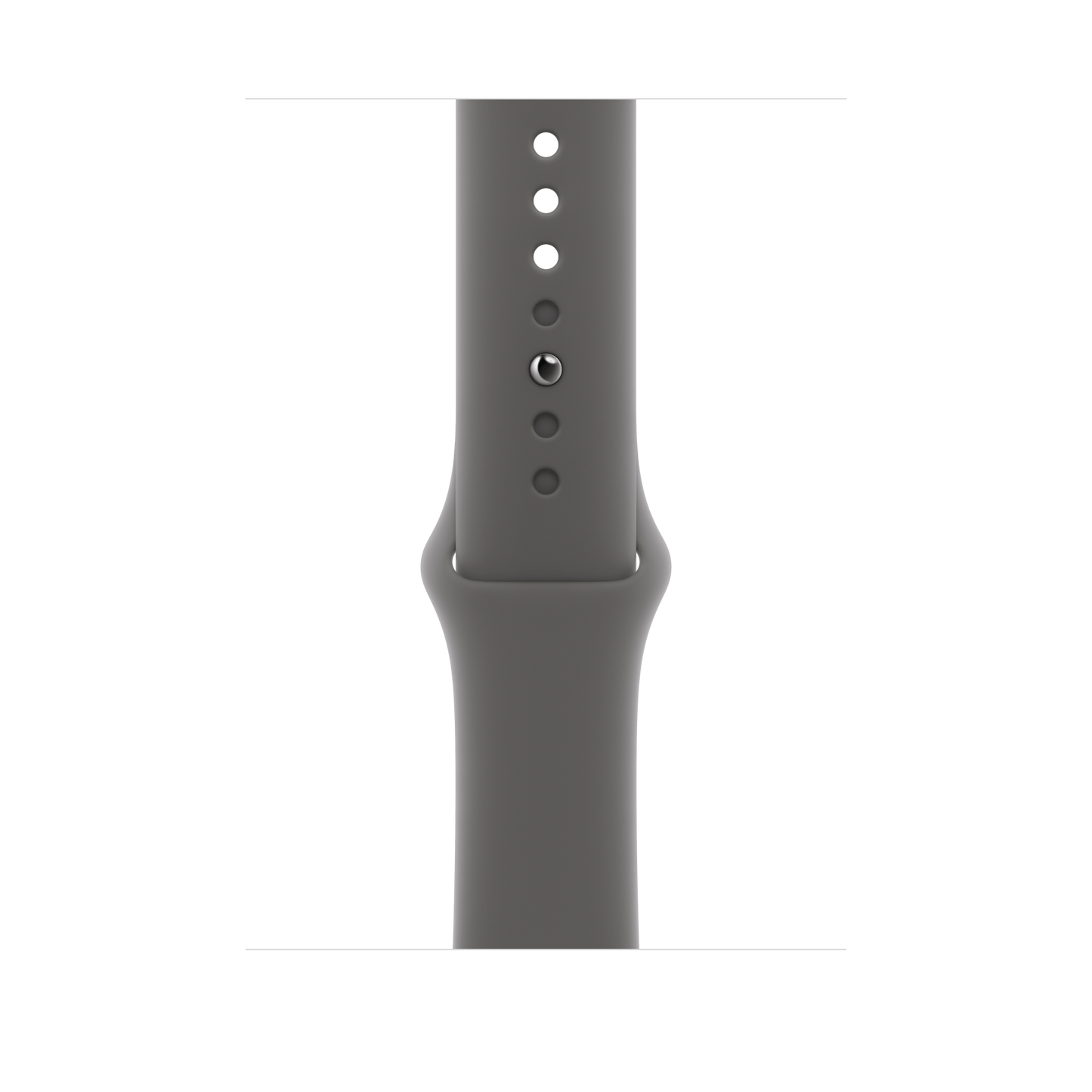 Apple Watch 46mm Sportarmband, steingrau - S/M