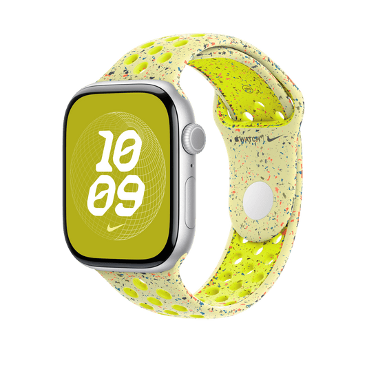 Apple Watch 46mm Nike Sportarmband, volt splash - M/L