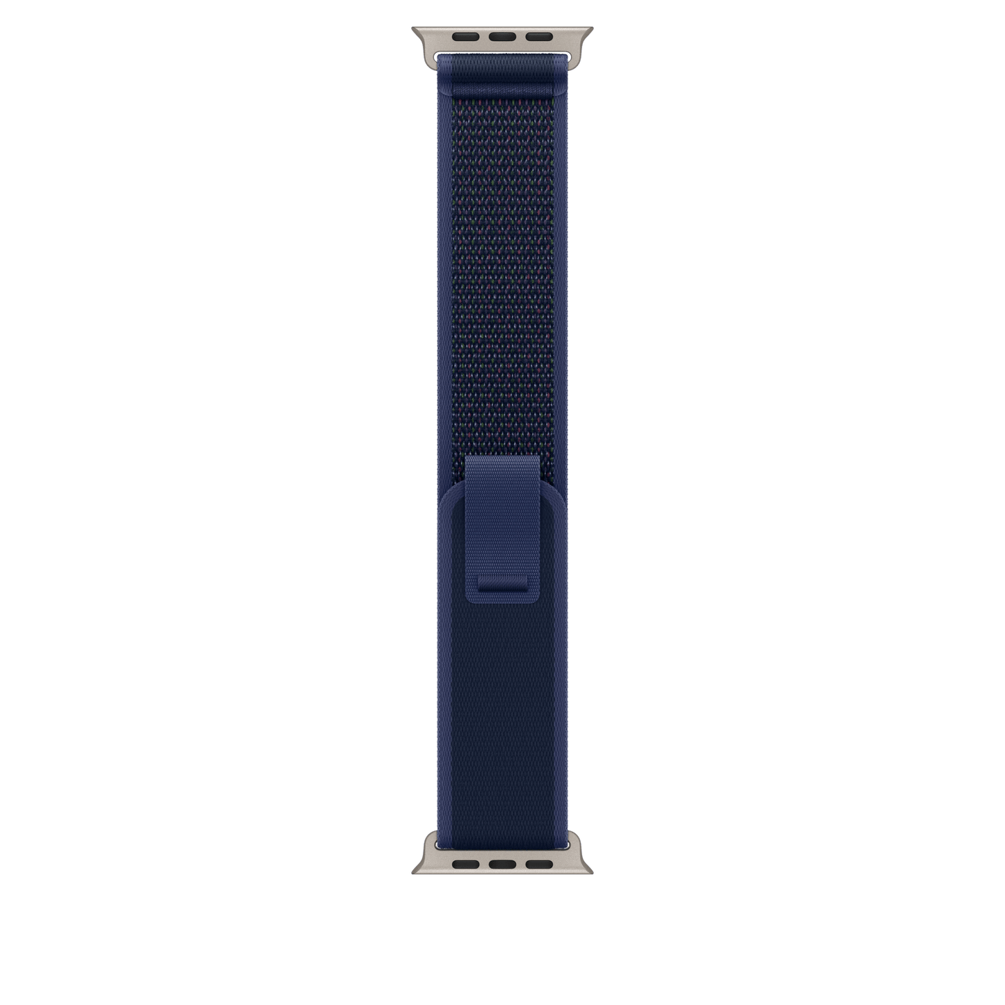 Apple Watch 49mm Trail-Loop, blau - M/L - Gehäusefarbe natur
