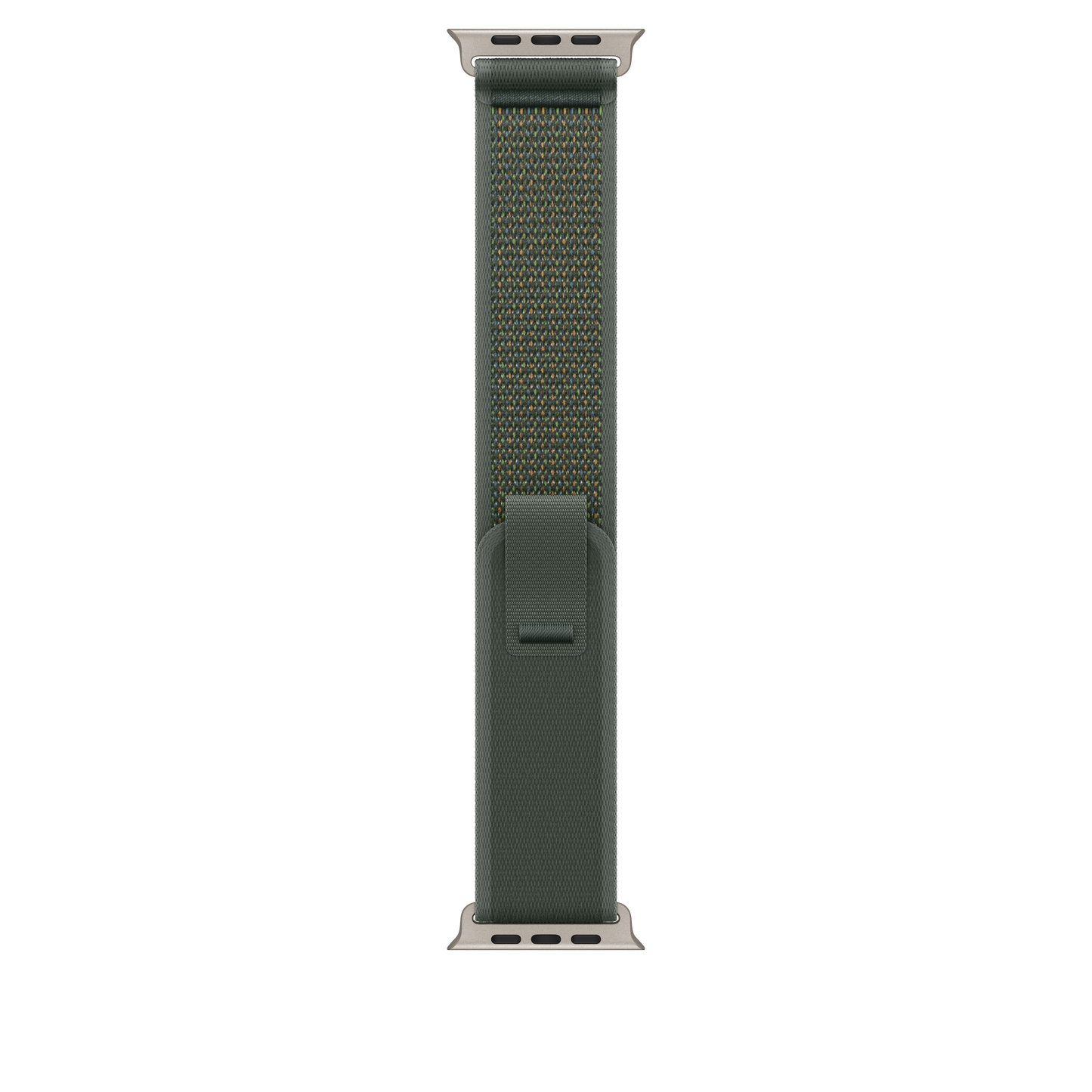 Apple Watch 49mm Trail-Loop, grün - S/M - Gehäusefarbe natur