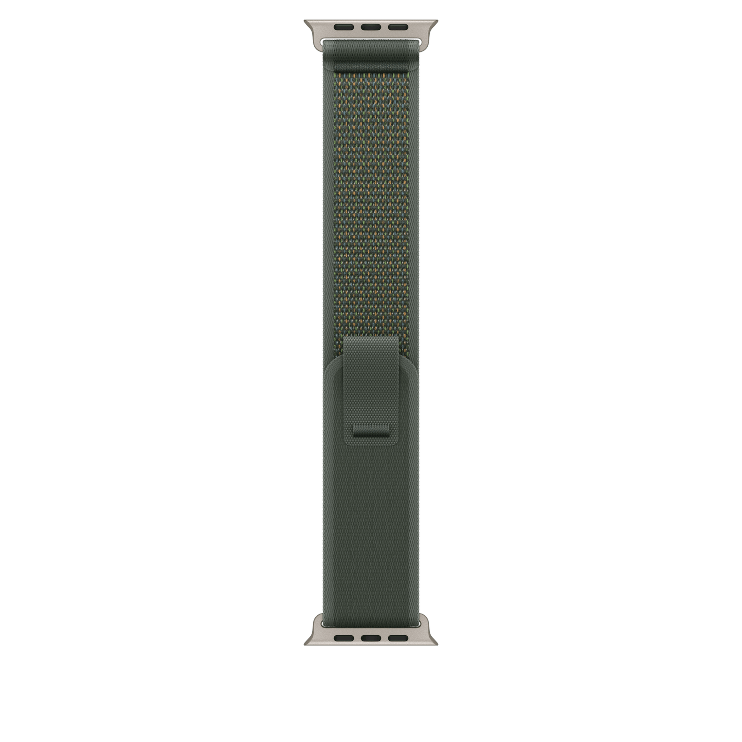 Apple Watch 49mm Trail-Loop, grün - M/L - Gehäusefarbe natur