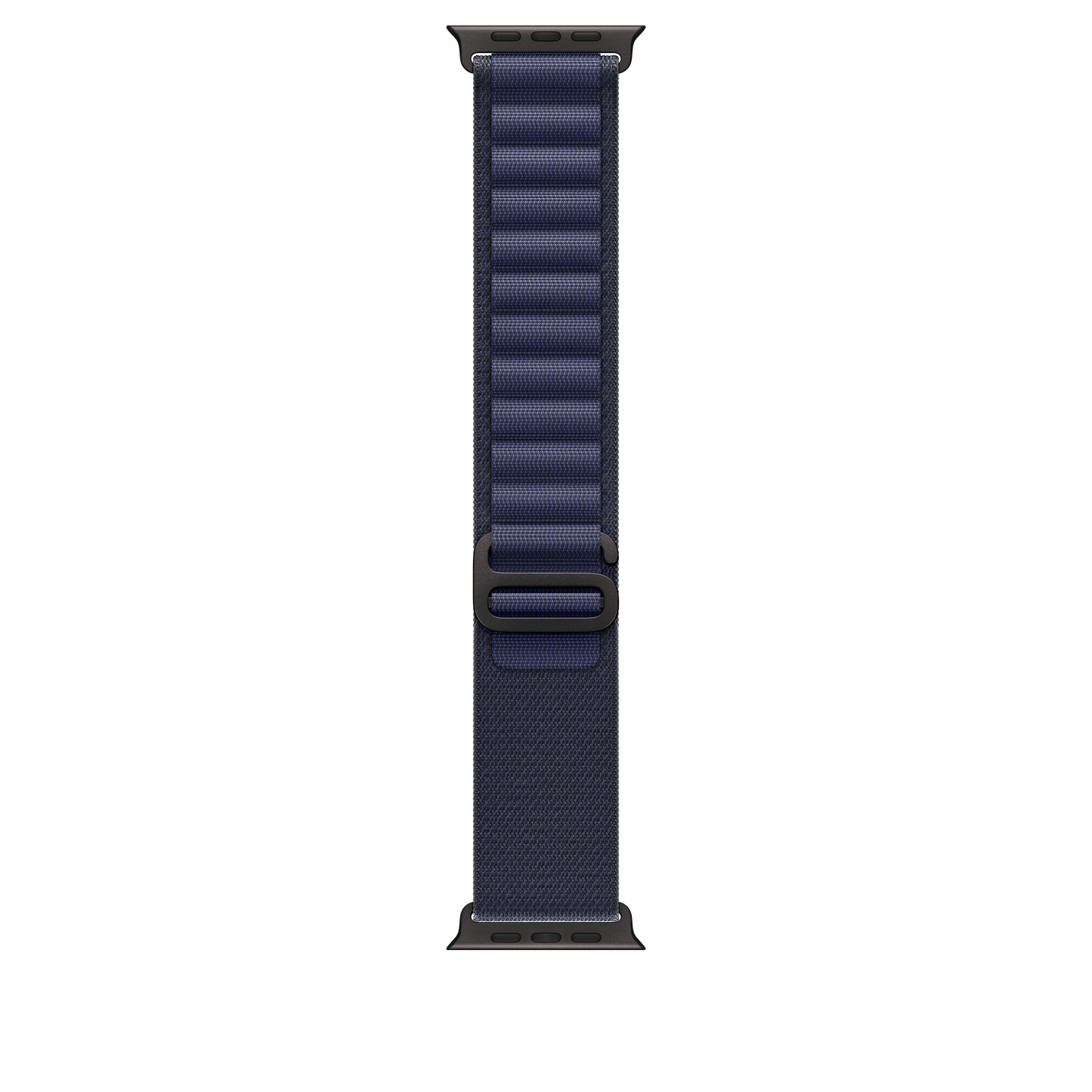 Apple Watch 49mm Alpin-Loop, marine - large - Gehäusefarbe schwarz