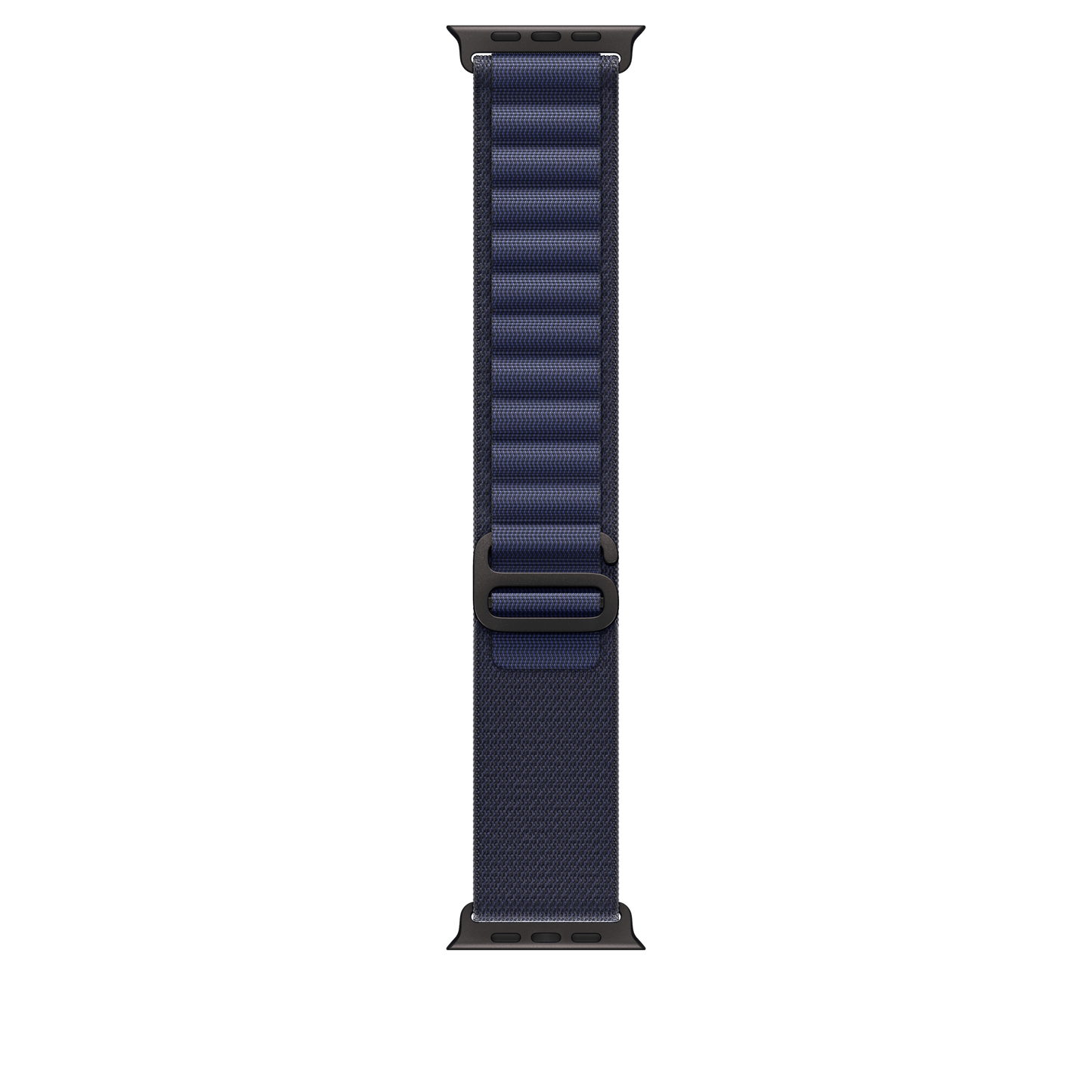 Apple Watch 49mm Alpin-Loop, marine - large - Gehäusefarbe schwarz