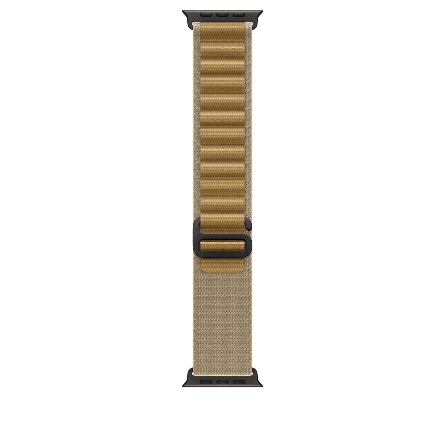 Apple Watch 49mm Alpin-Loop, mandel - large - Gehäusefarbe schwarz