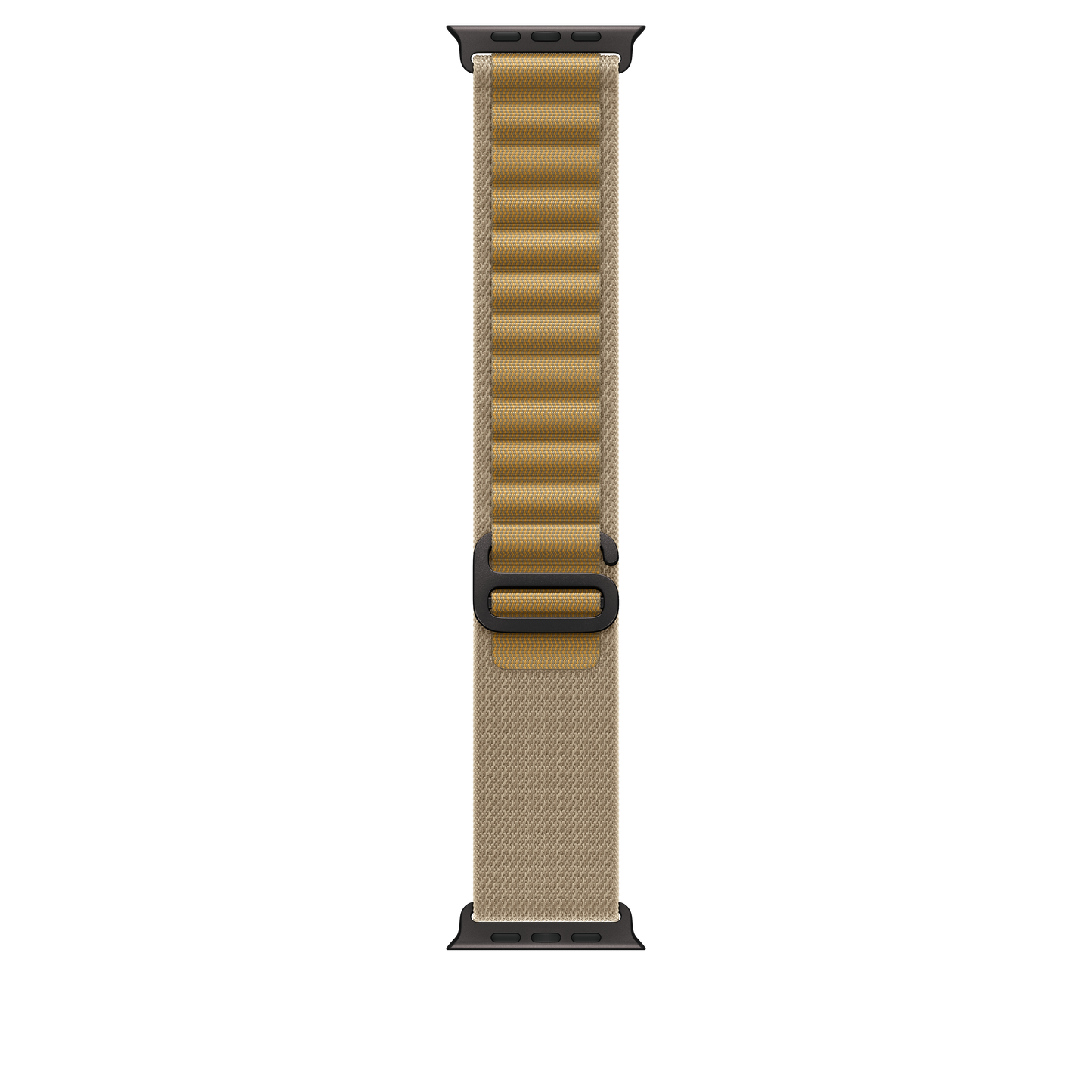 Apple Watch 49mm Alpin-Loop, mandel - small - Gehäusefarbe schwarz