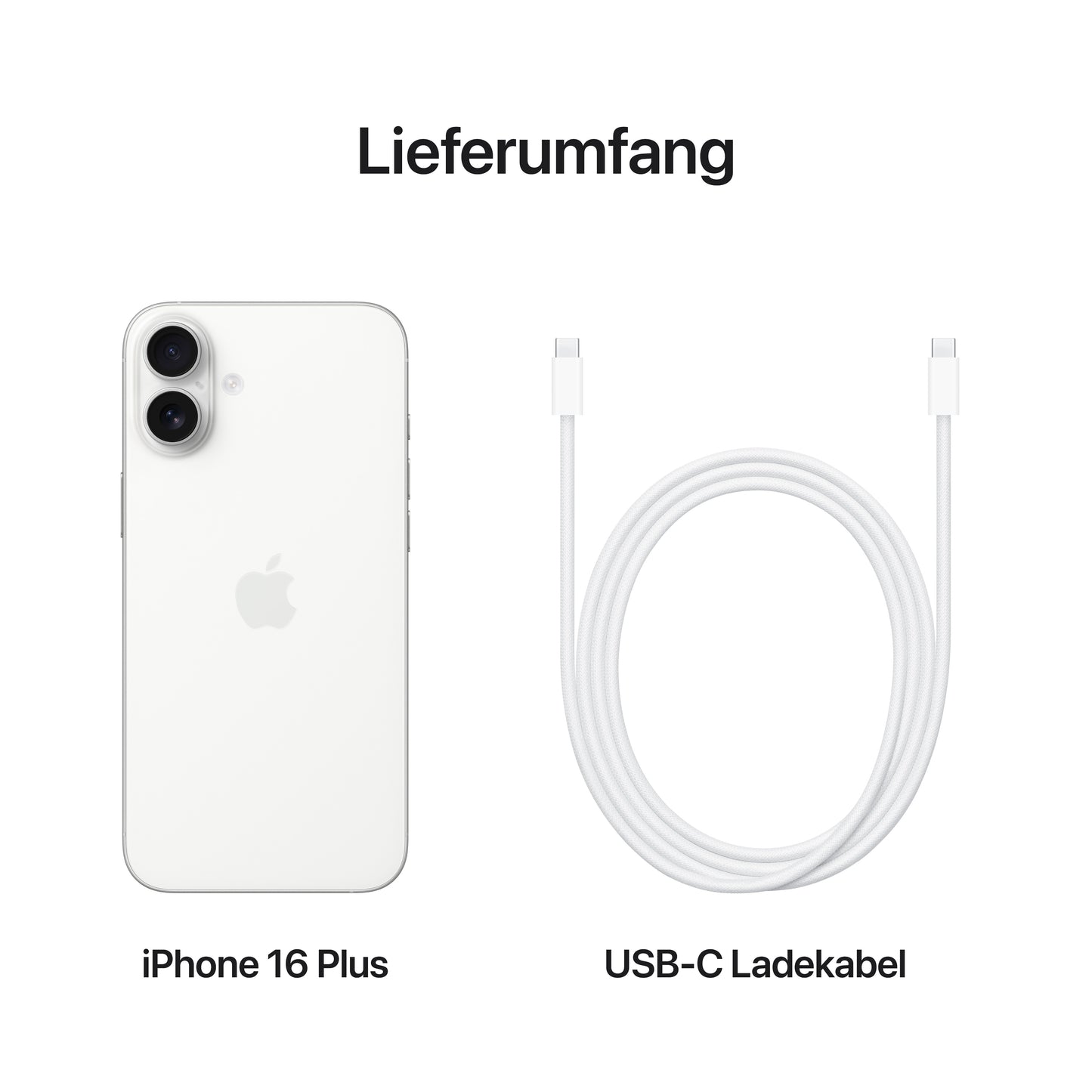 iPhone 16 Plus, 512GB, weiß