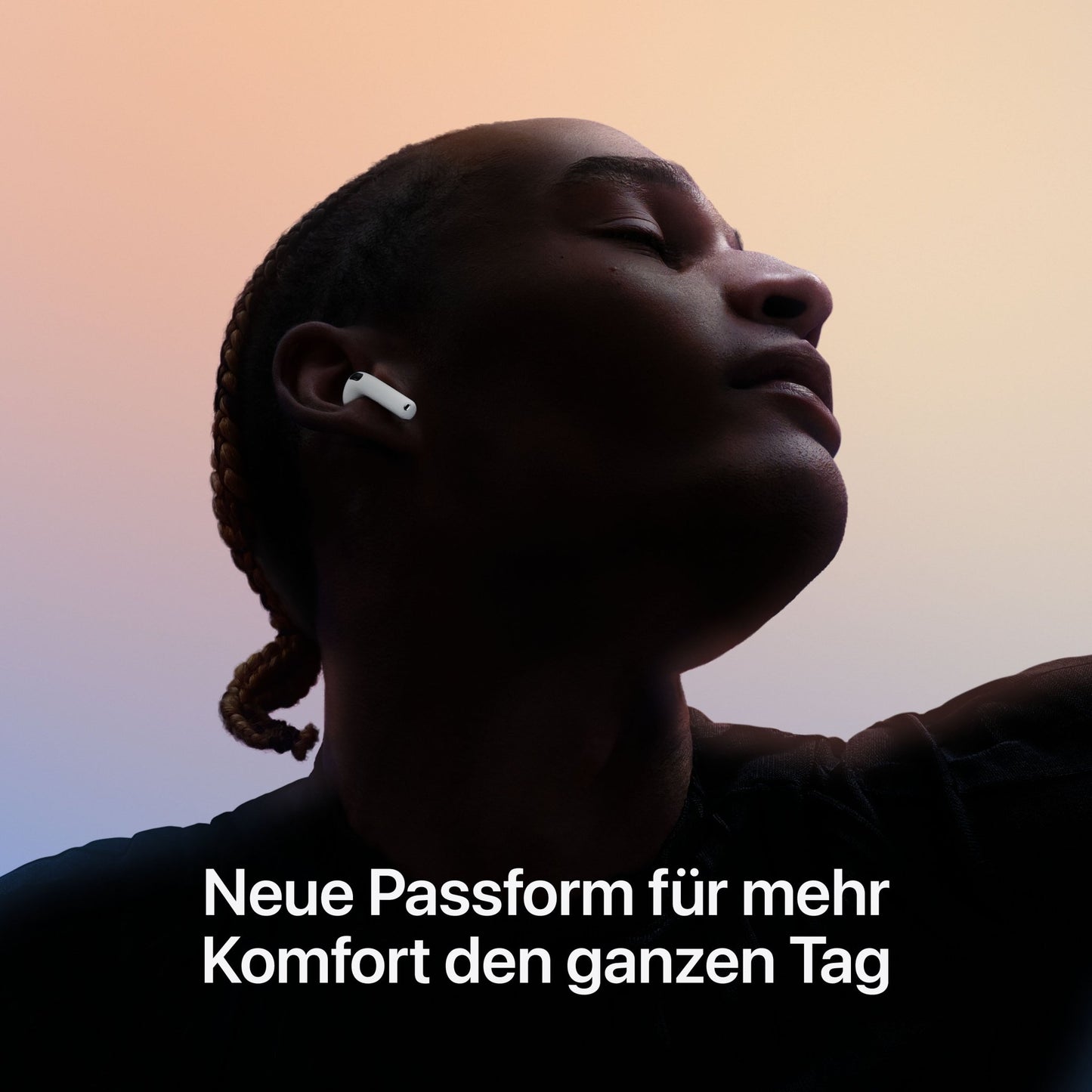 AirPods 4 mit aktiver Geräuschunterdrückung