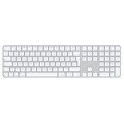 Apple Magic Keyboard mit Touch ID und Ziffernblock für Mac mit Apple Chip, weiße Tasten, USB-C,Deutsch