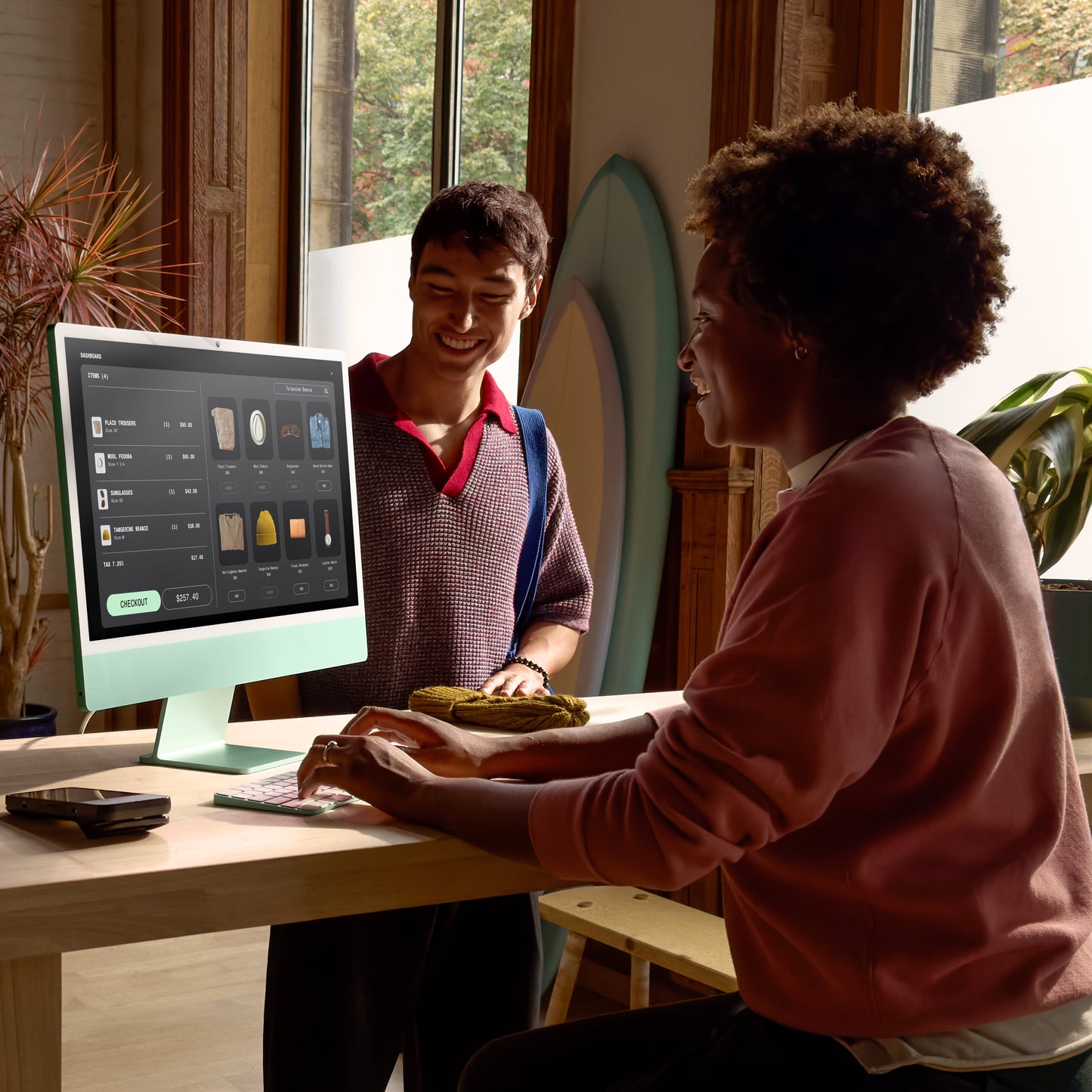iMac 24 Zoll mit 4.5K Retina Display, M4 Chip 10-Core CPU und 10-Core GPU, 16GB, 512GB SSD, pink