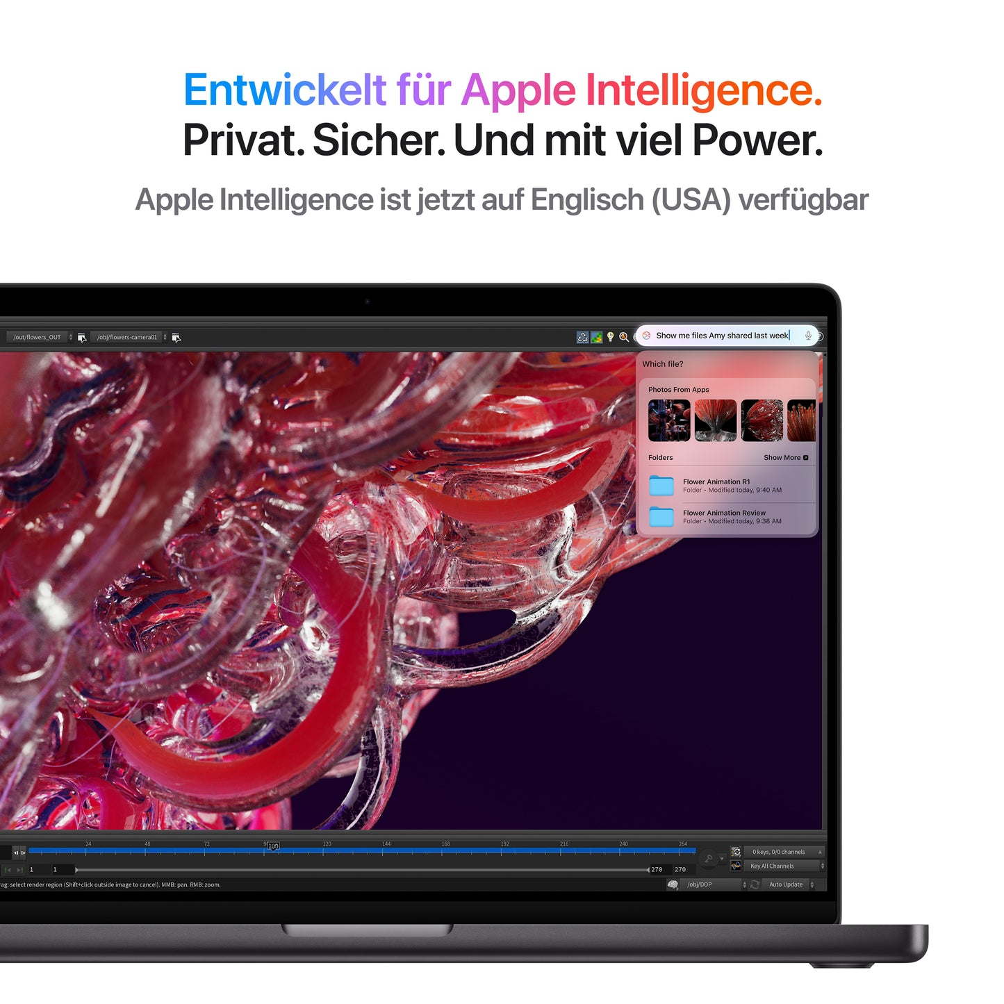 MacBook Pro 14 Zoll mit M4 Pro Chip, 14-Core CPU und 20-Core GPU, 24GB, 1TB SSD, space schwarz