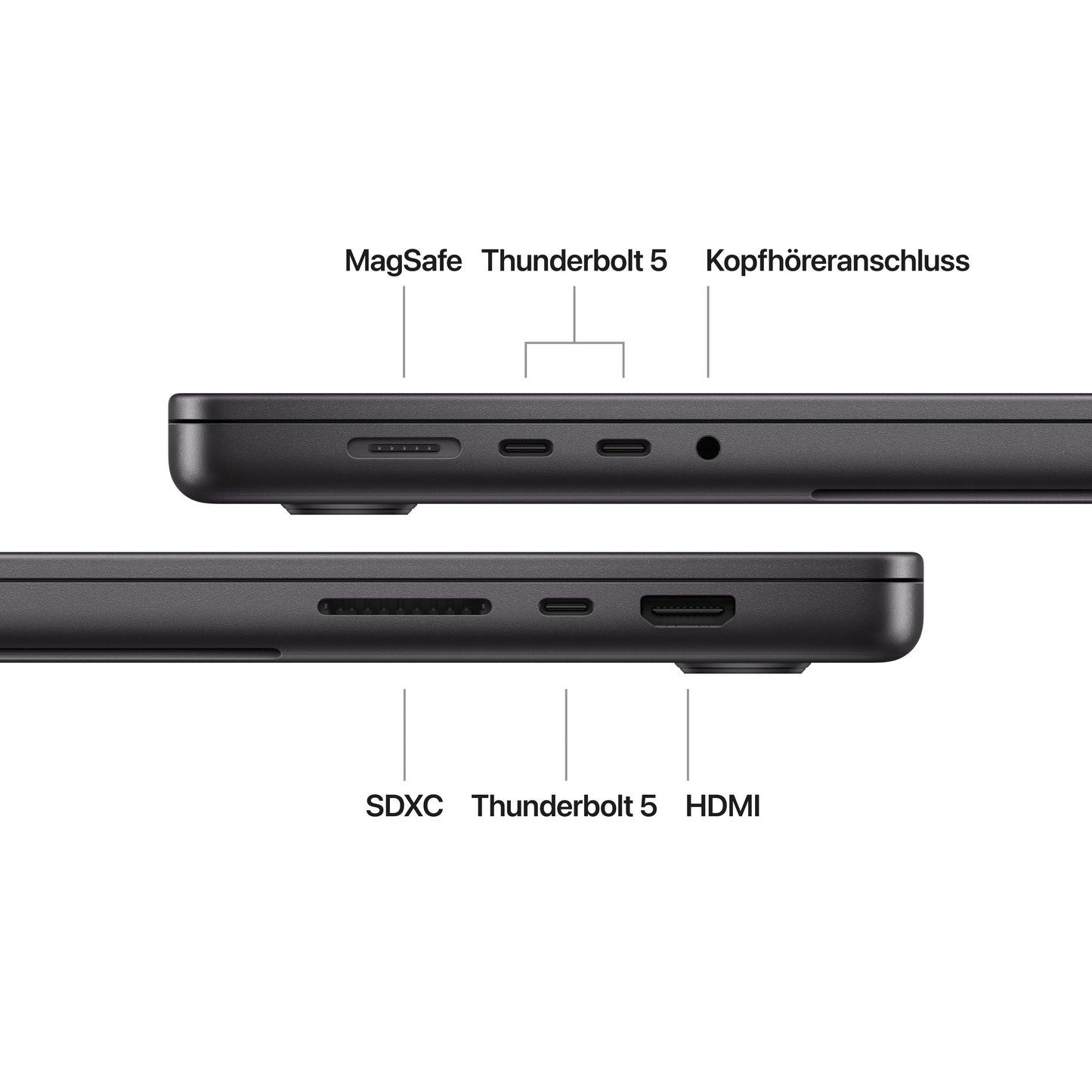 MacBook Pro 16 - SPS/M4 Pro 14C CPU u. 20C GPU/48 GB/1 TB SSD/GER