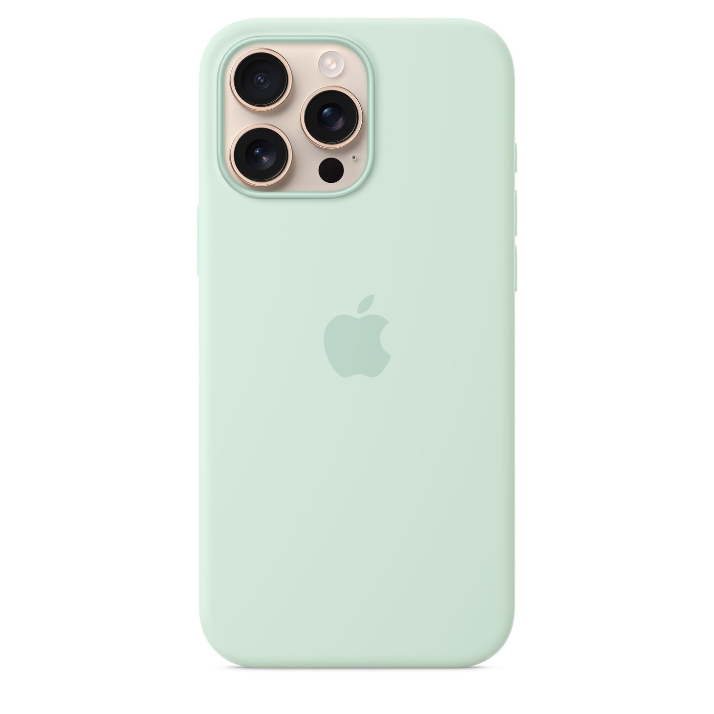 Apple iPhone 16 Pro Max Silikon Case mit MagSafe, aquamarin