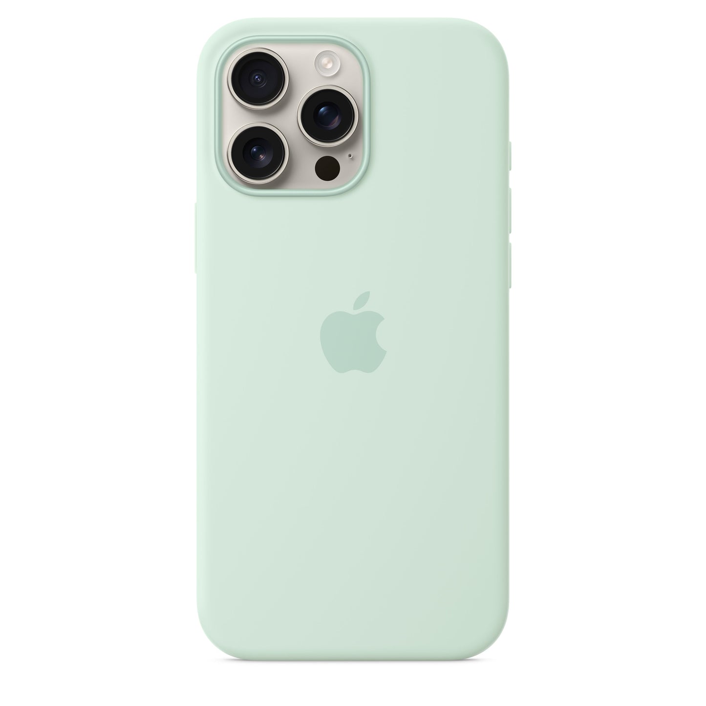 Apple iPhone 16 Pro Max Silikon Case mit MagSafe, aquamarin