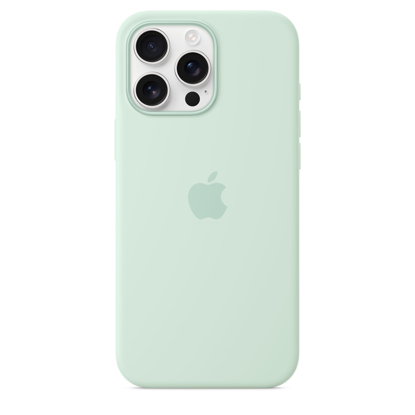 Apple iPhone 16 Pro Max Silikon Case mit MagSafe, aquamarin