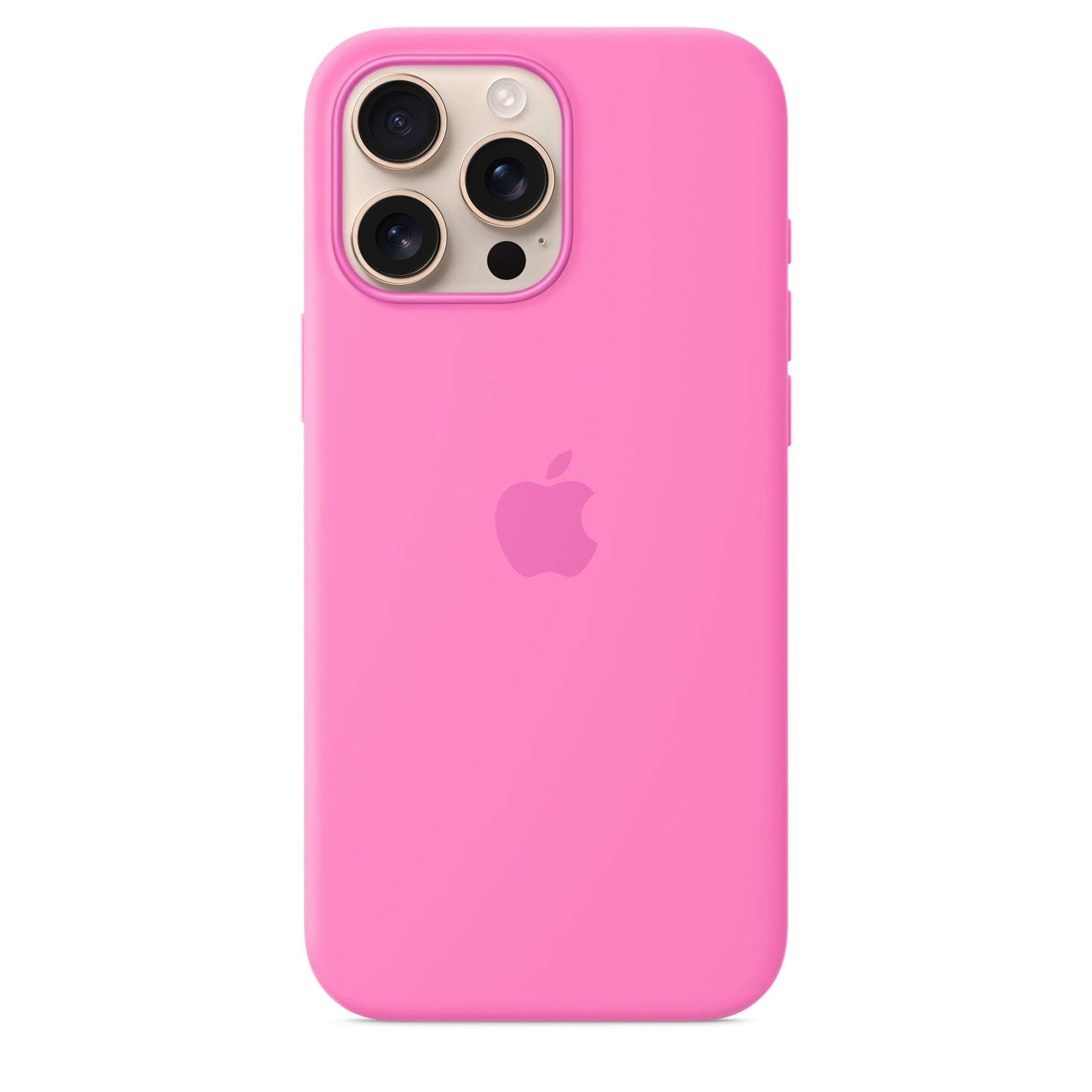 Apple iPhone 16 Pro Max Silikon Case mit MagSafe, pfingstrose