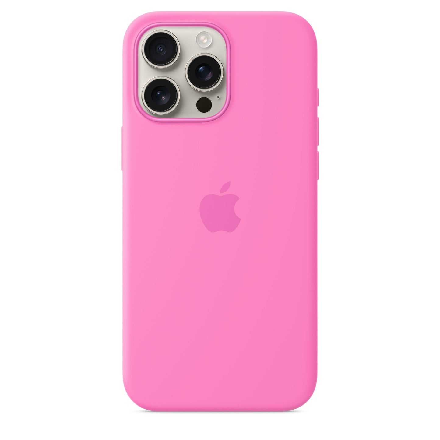 Apple iPhone 16 Pro Max Silikon Case mit MagSafe, pfingstrose