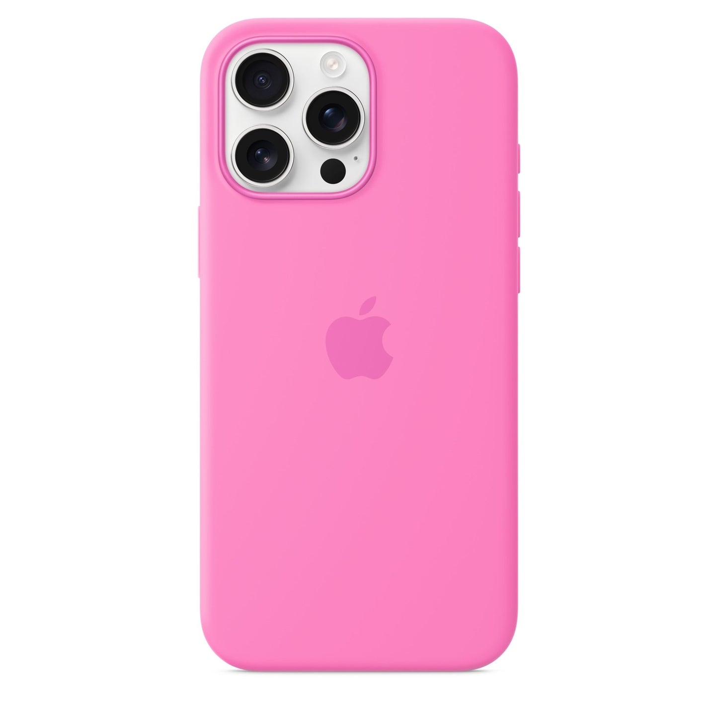 Apple iPhone 16 Pro Max Silikon Case mit MagSafe, pfingstrose