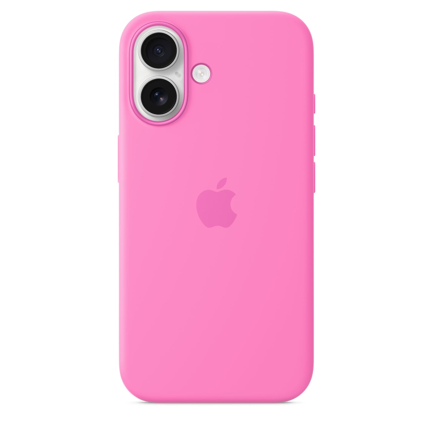 Apple iPhone 16 Silikon Case mit MagSafe, pfingstrose