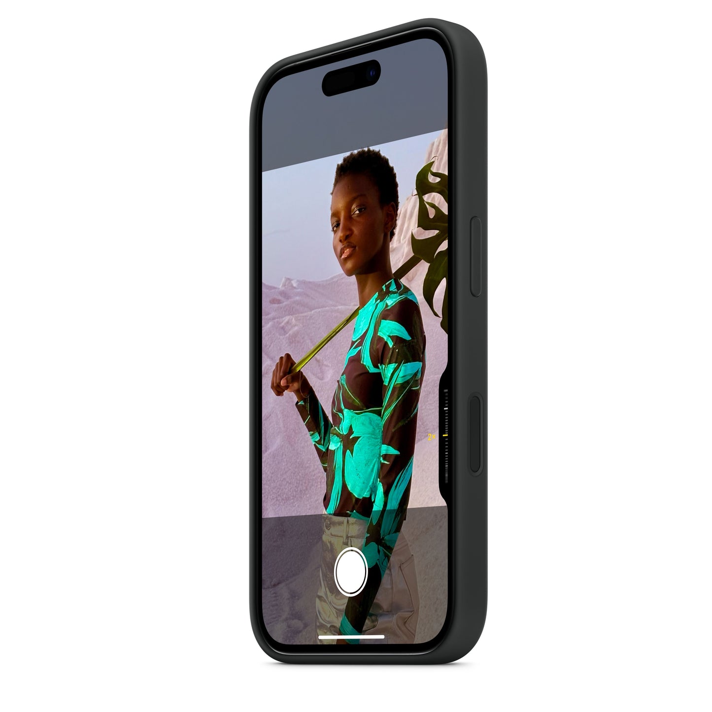 Apple iPhone 16 Silikon Case mit MagSaffe, veilchen