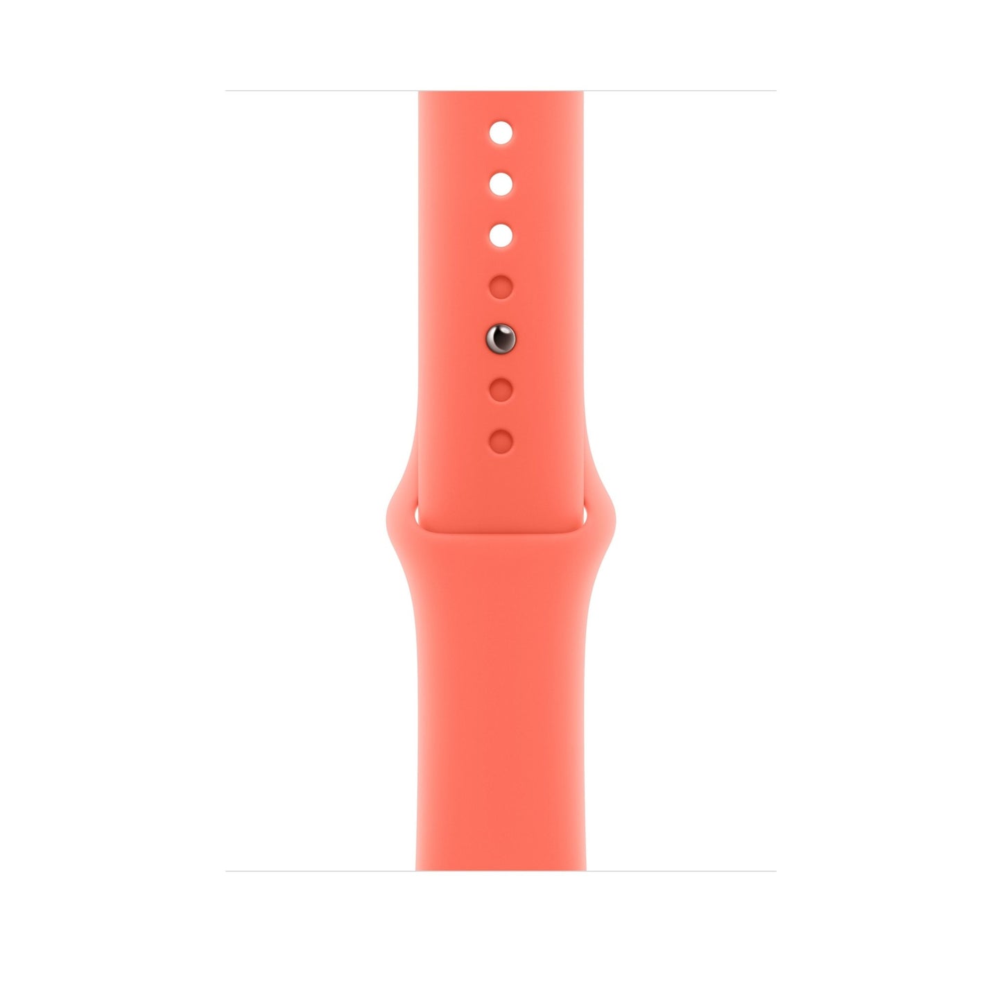 Apple Watch 46mm Sportarmband, mandarine - S/M