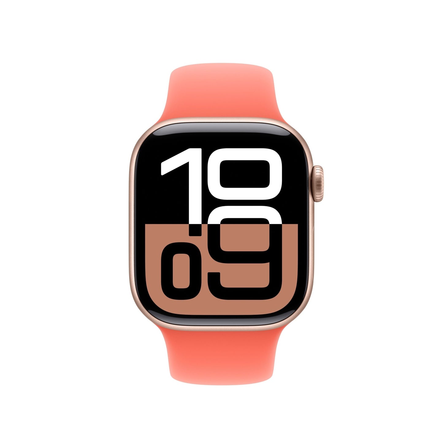 Apple Watch 42mm Sportarmband, mandarine - S/M