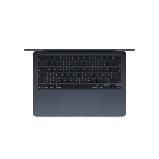 MacBook Air 13 Zoll mit M4 Chip, 10-Core CPU und 8-Core GPU, 16GB, 256GB SSD, mitternacht