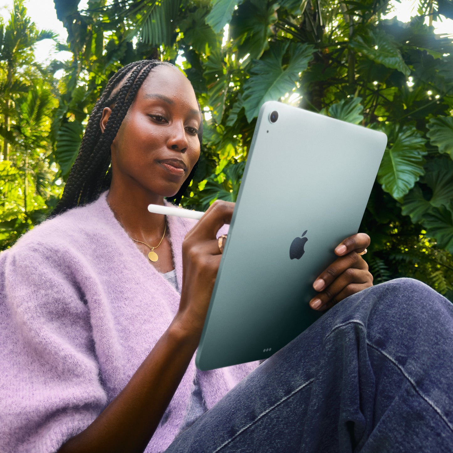 Apple iPad Air 13 Zoll Wi-Fi, 512GB, violett