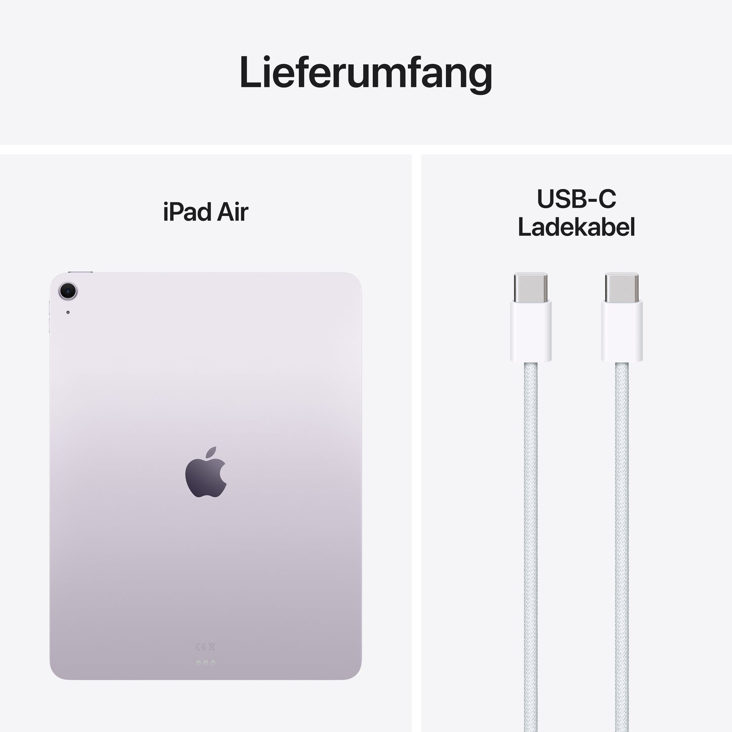 Apple iPad Air 13 Zoll Wi-Fi, 512GB, violett
