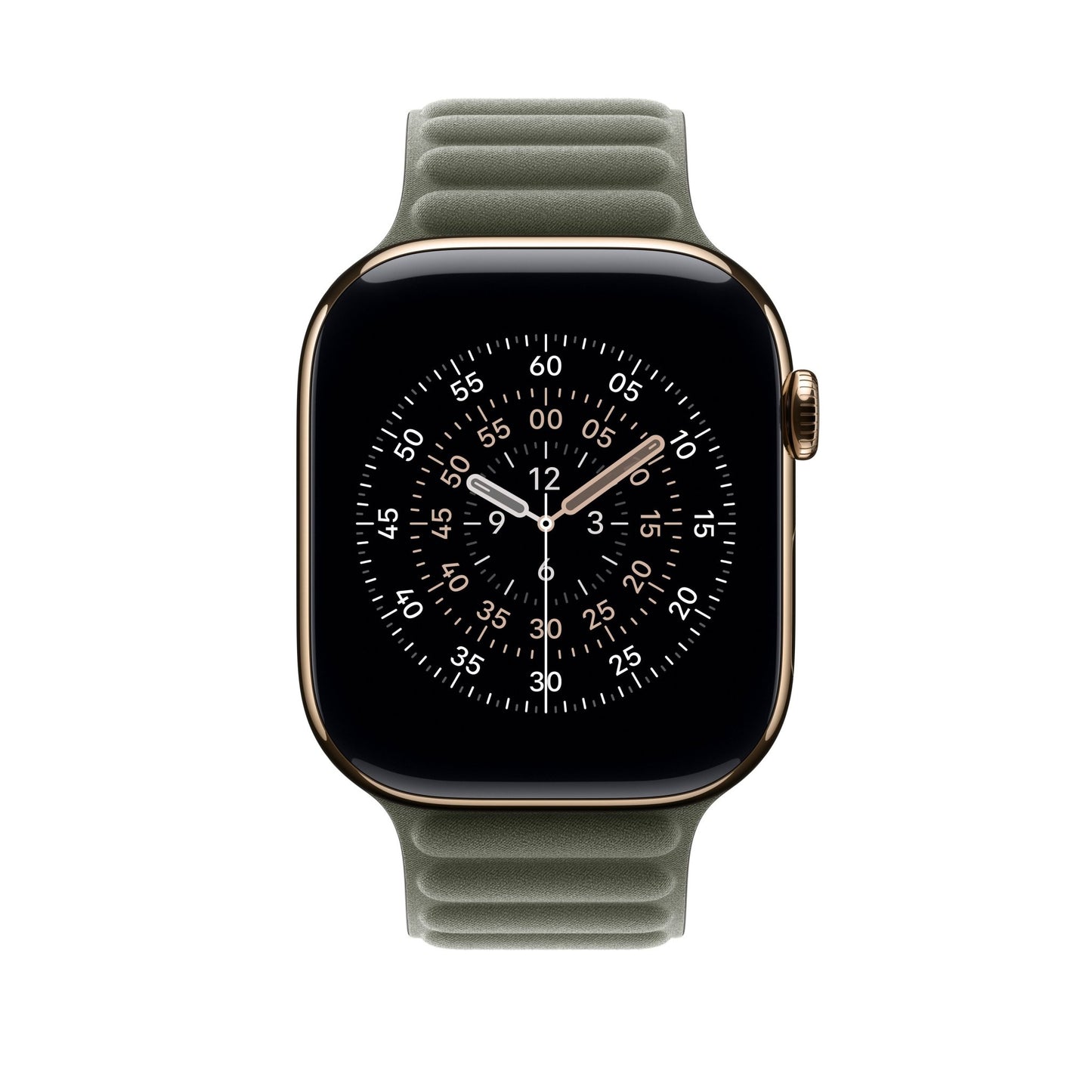 46mm Salbeigrau Magnetisches Gliederarmband - M/L
