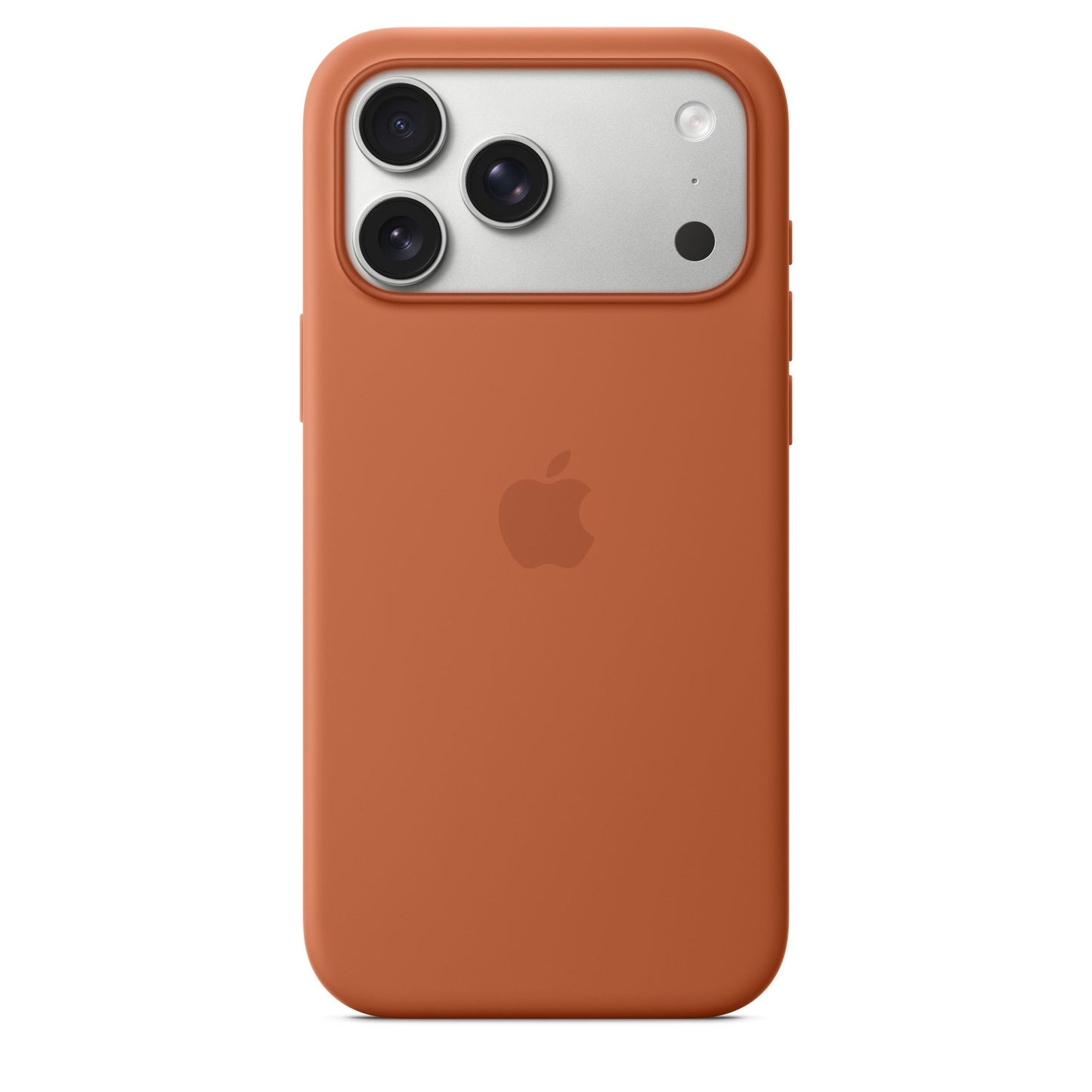 iPhone 17 Pro Max Silicone Case mit MagSafe – Terrakotta