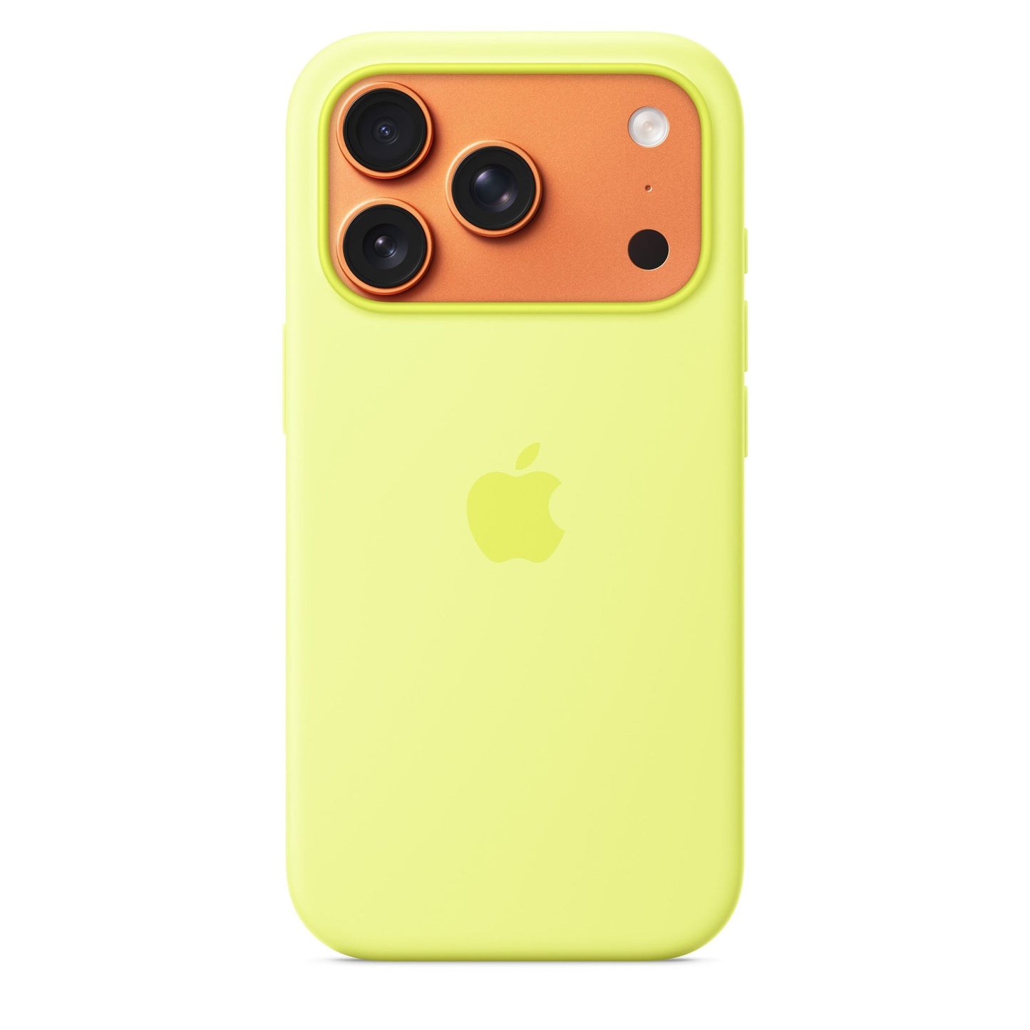 iPhone 17 Pro Silicone Case mit MagSafe – Neon Gelb