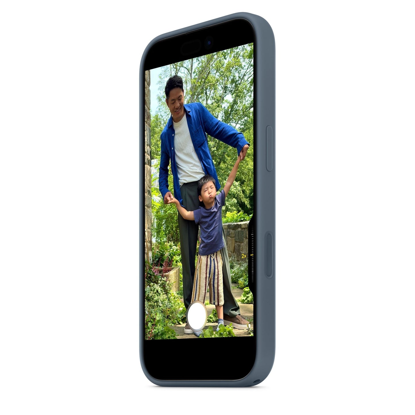 iPhone 17 Silicone Case mit MagSafe - Ankerblau