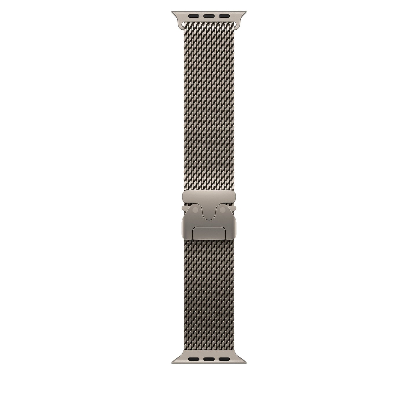 49mm Natürliches Titan Milanaise Loop - Small