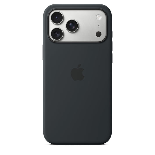 iPhone 17 Pro Max Silicone Case with MagSafe – Black