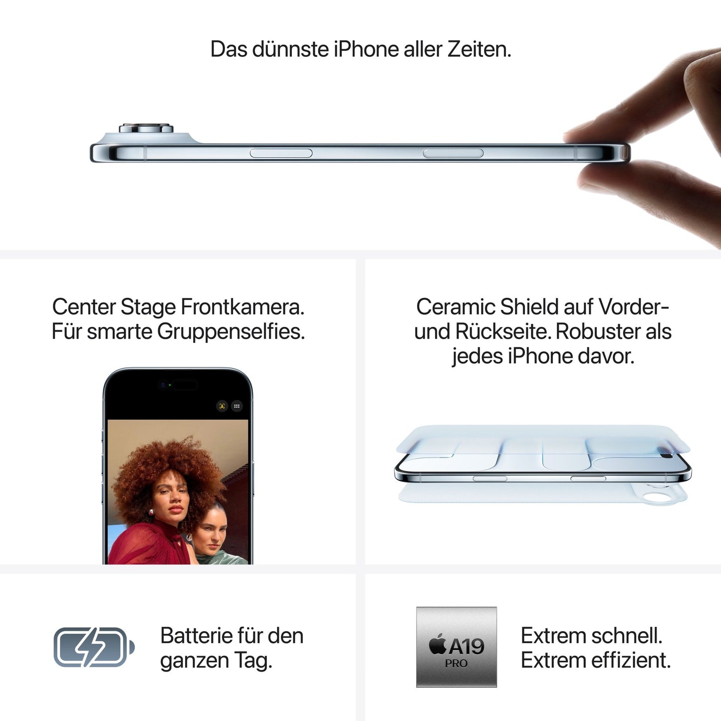 iPhone Air 256GB Himmelblau