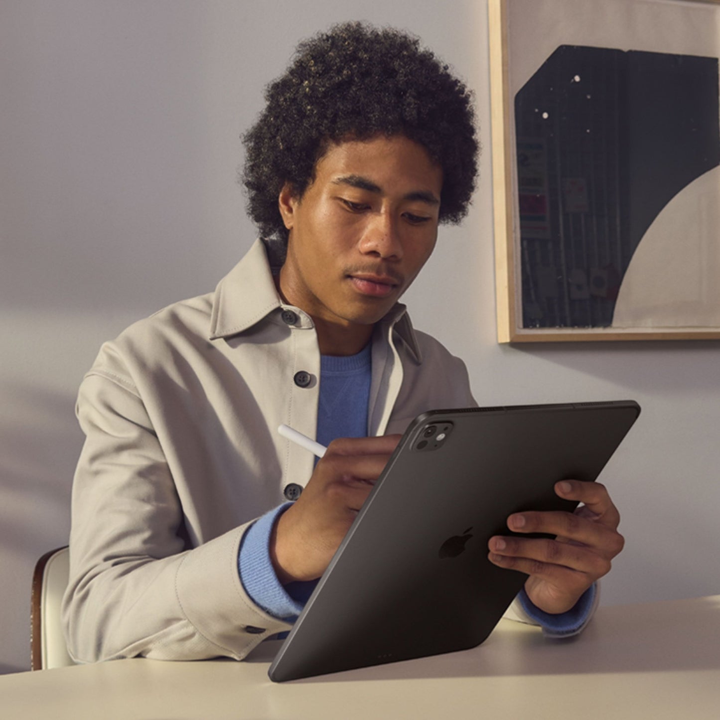iPad Pro 11 Zoll Wi-Fi mit Standardglas, 256GB, Space Schwarz