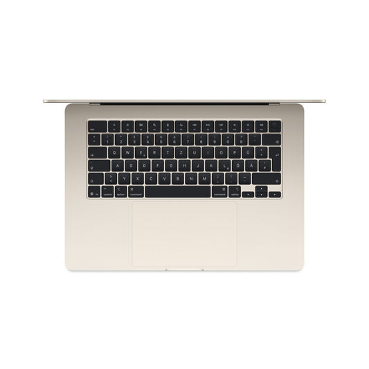 MacBook Air 15 Zoll mit M5 chip, 10-core CPU und 10-core GPU, 16GB, 512GB SSD, Polarstern