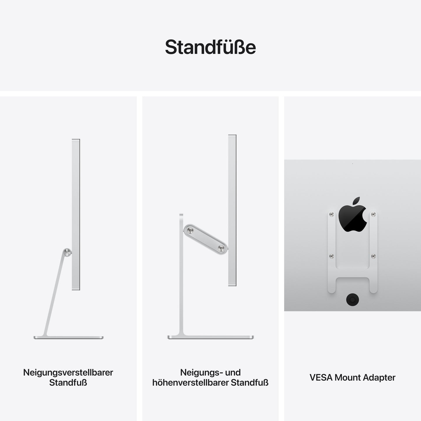 Apple Studio Display - Nanotexturglas - neigungsverstellbarer Standfuß