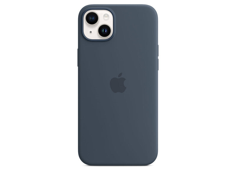 iPhone 14/15 Plus Silicone Case with MagSafe - Storm Blue