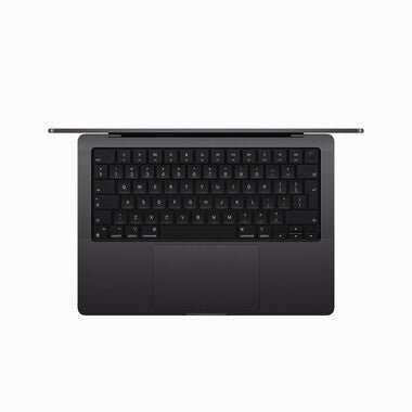 MacBook Pro 14 Zoll mit M3 Pro 11C CPU u 14C GPU, 18GB, 512GB SSD, space schwarz - gebraucht