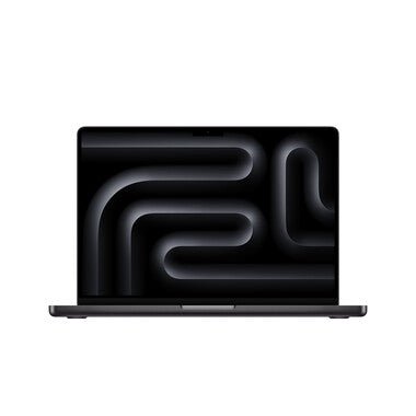 MacBook Pro 14 Zoll mit M3 Pro 11C CPU u 14C GPU, 18GB, 512GB SSD, space schwarz - gebraucht