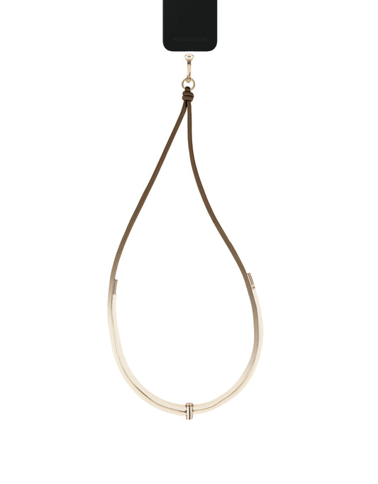 Ideal of Sweden Handy-Umhängeband mit Kordel - Mocha Mousse - epos | Apple Premium Partner
