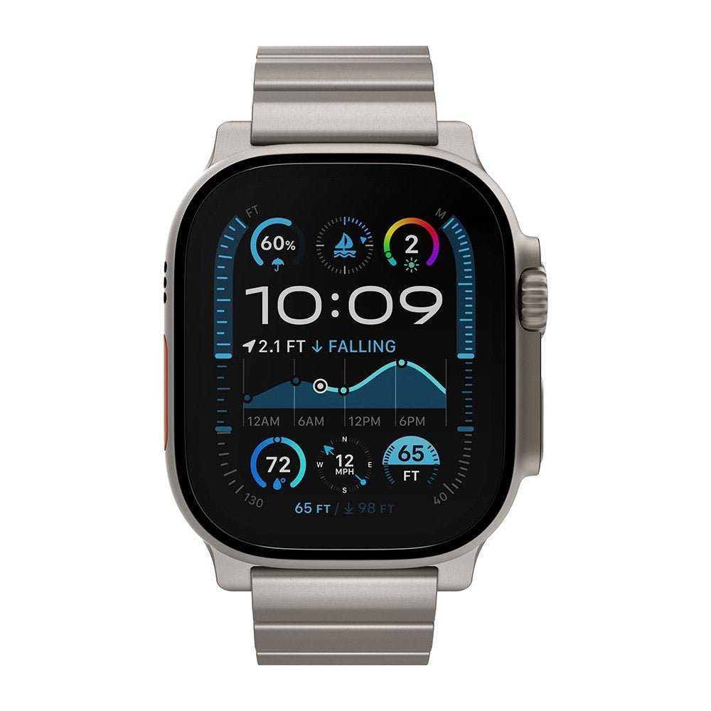 Decoded Titanium Strap for Apple Watch Ultra 1&2 Natural Titanium