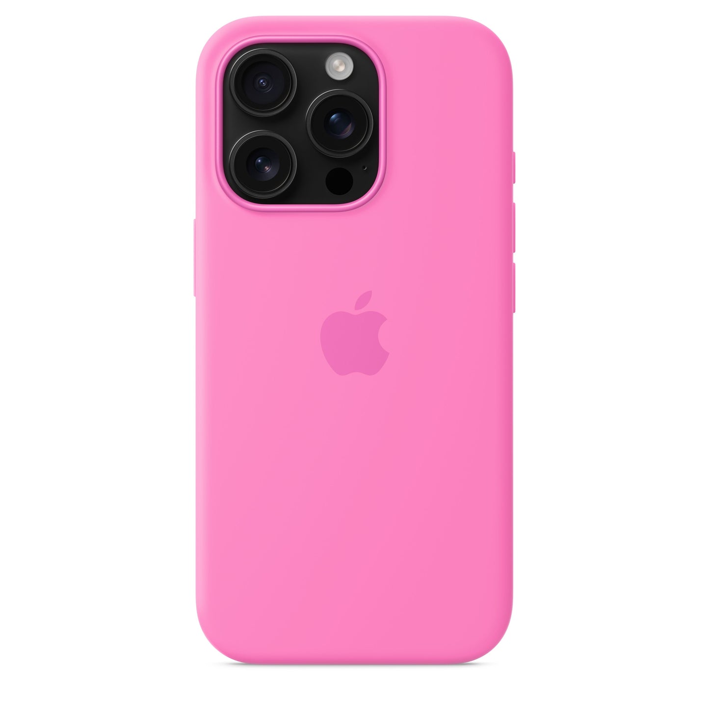 Apple iPhone 16 Pro Silikon Case mit MagSafe, pfingstrose