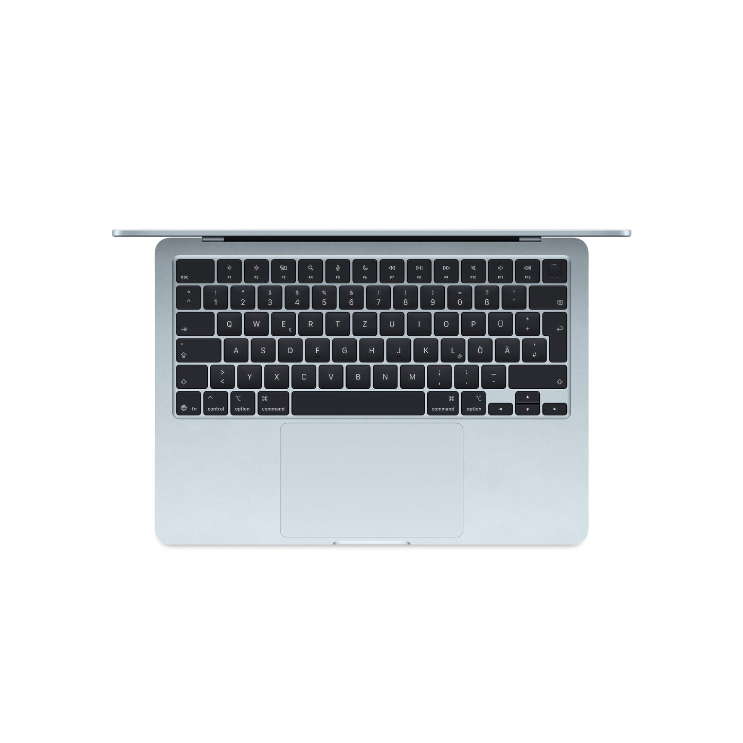 MacBook Air 13,6 RET - BL/M4 10C CPU u. 8C GPU/16 GB/256 GB SSD/35W/GER