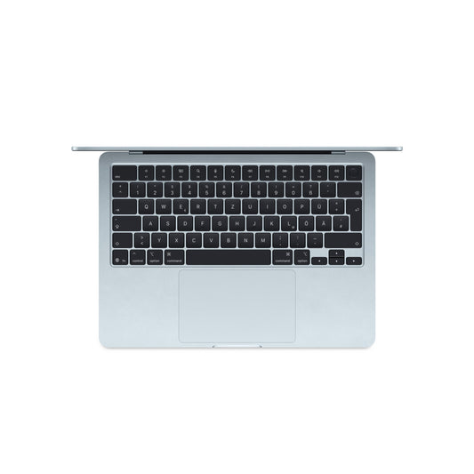 MacBook Air 13 Zoll mit M4 Chip, 10-Core CPU und 10-Core GPU, 16GB, 512GB SSD, himmelblau