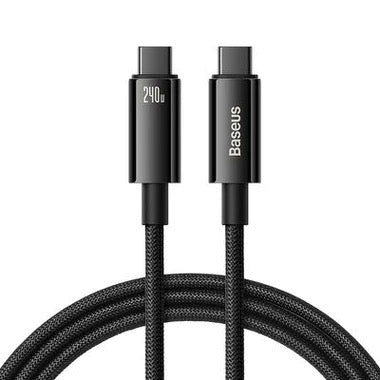 Baseus Premium USB-C auf USB-C 2m Kabel 240W USB 2.0
Schwarz