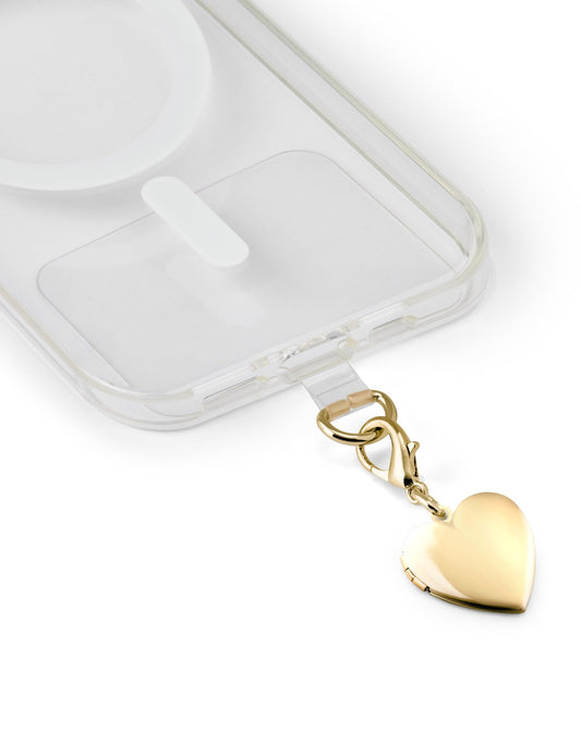Ideal of Sweden Anhänger Herz-Medaillon - Gold - epos | Apple Premium Partner