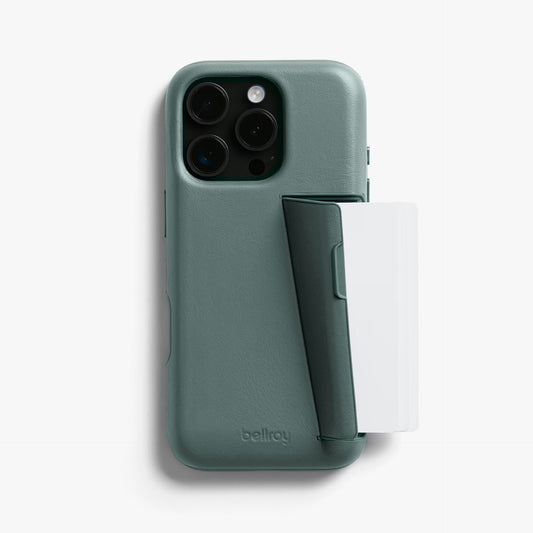 Bellroy Phone Case - 3 card iPhone 16 - Agave